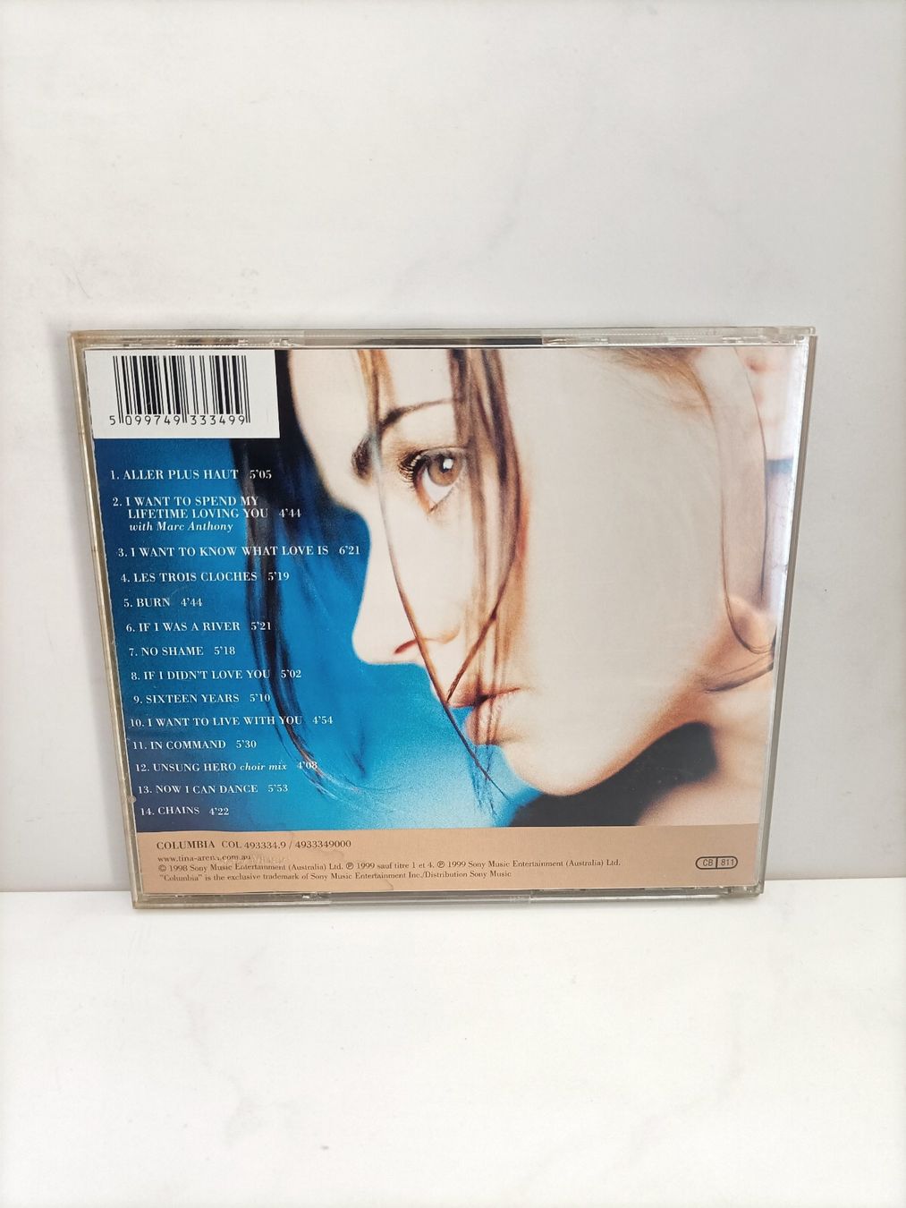 CD: CD Tina Arena / In Deep 1997 – Usato da crans montana venduto da AB3963 1