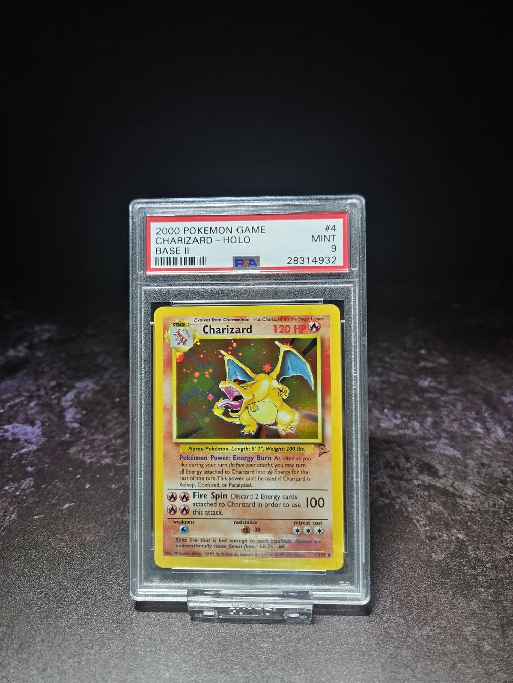 Pokémon Carte collezionabili: CHARIZARD HOLO PSA 9 Mint Base II Pokemon – Usato da Lauerz venduto da gp9_zt9k