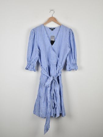 Lauren Ralph Lauren Fit & Flare Leinen Kleid, Gr.42, neu