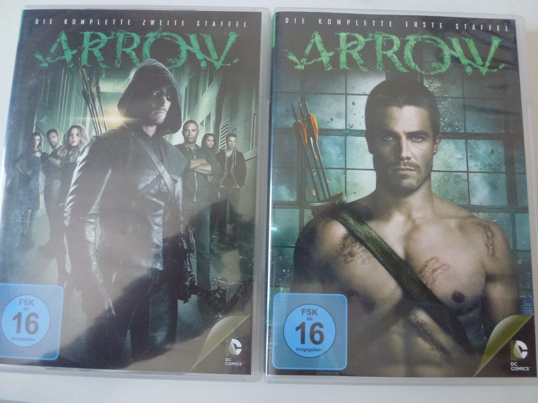 Alle DVDs: Arrow - Staffel 1+2 (10 DVDs) – Neu (gemäss Beschreibung) aus Bern von Frebo