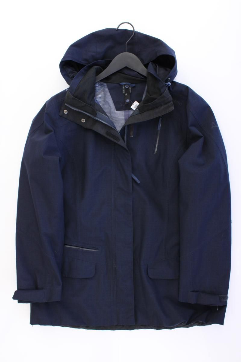 Giacche: Schöffel Kapuzenjacke Gr. 46 blau – Usato da Neustadt an der Waldnaab venduto da SecondLifeFashion