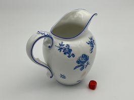 Wasserkrug Milchkanne Rosenthal Elite blaue Rosen c.1930er