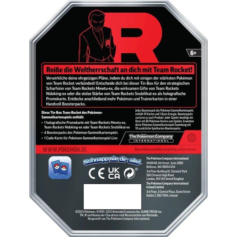 Pokémon Sammelbilder & Trading cards: Team Rocket Tins: Team Rocket's Persian ex Tin – Neu und originalverpackt aus Kreuzlingen von Silva_Ludus 1