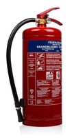 Pulverfeuerlöscher ABC mit Manometer 6 kg Rot ABC