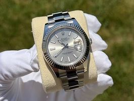 Rolex Datejust 41 - Silber