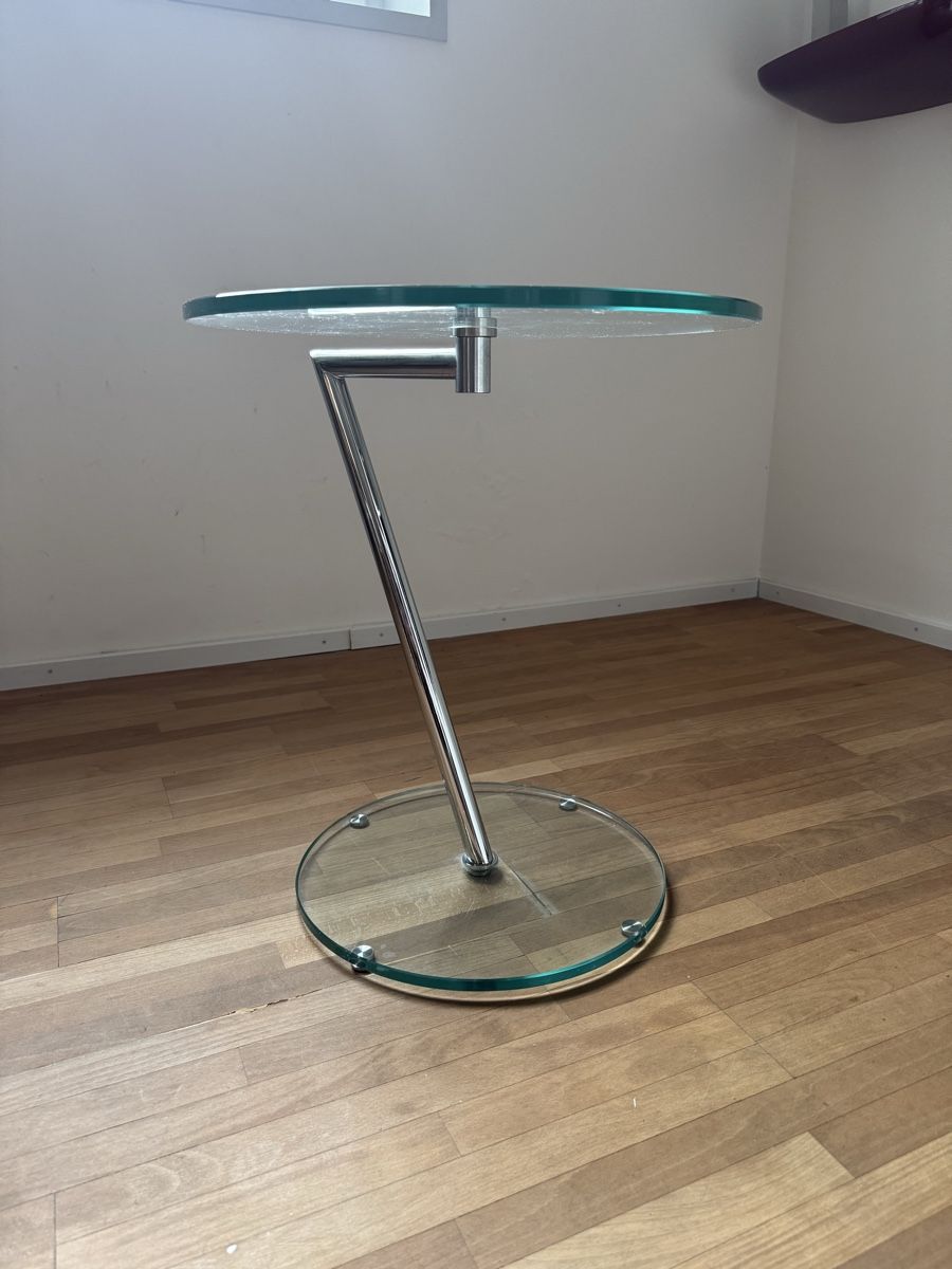 Bicchieri: Glass side table  – Usato da Basel venduto da chuckjr 1