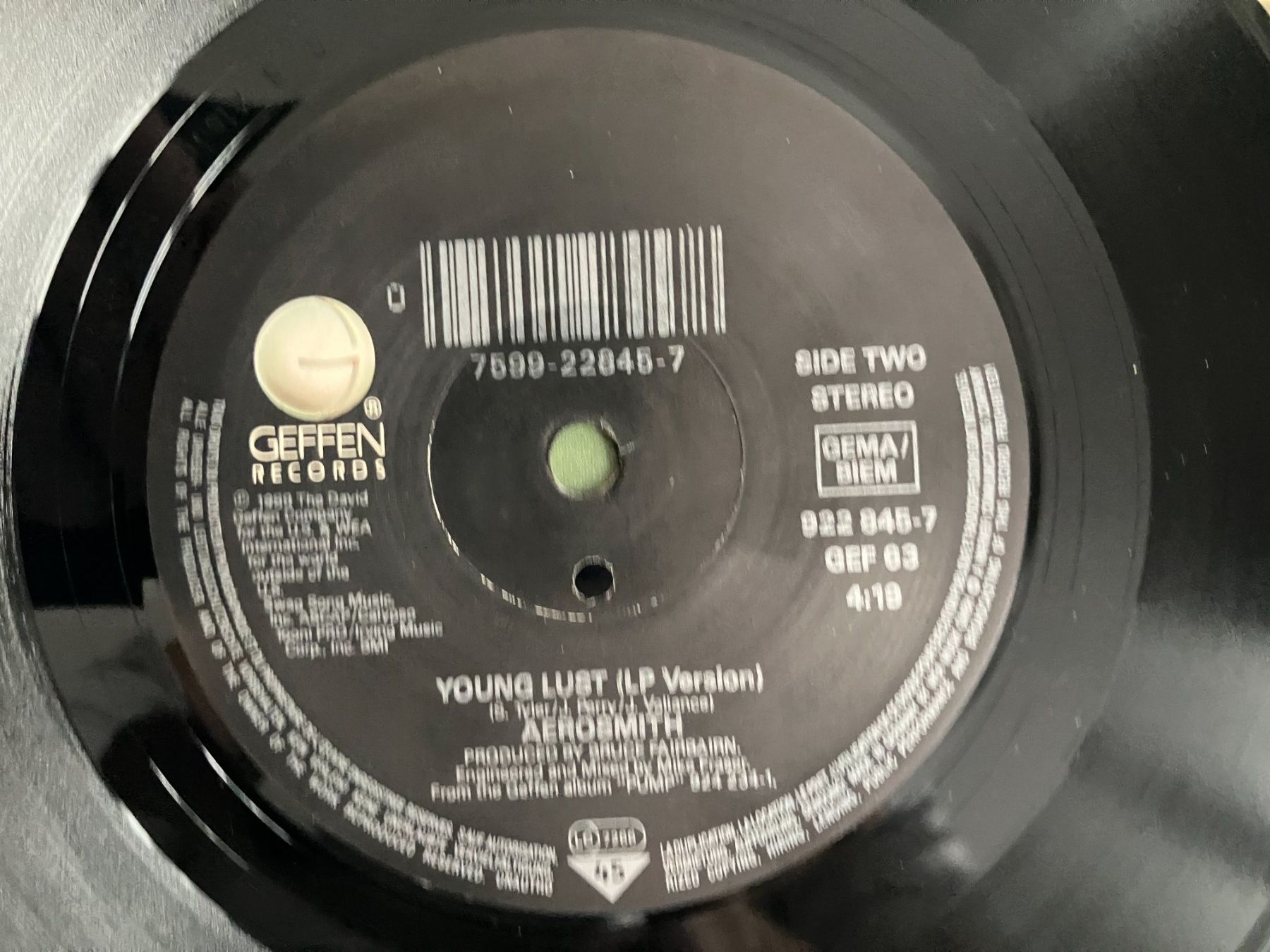 Dischi in vinile: Aerosmith – Usato da Aarwangen venduto da Jukebox3 6
