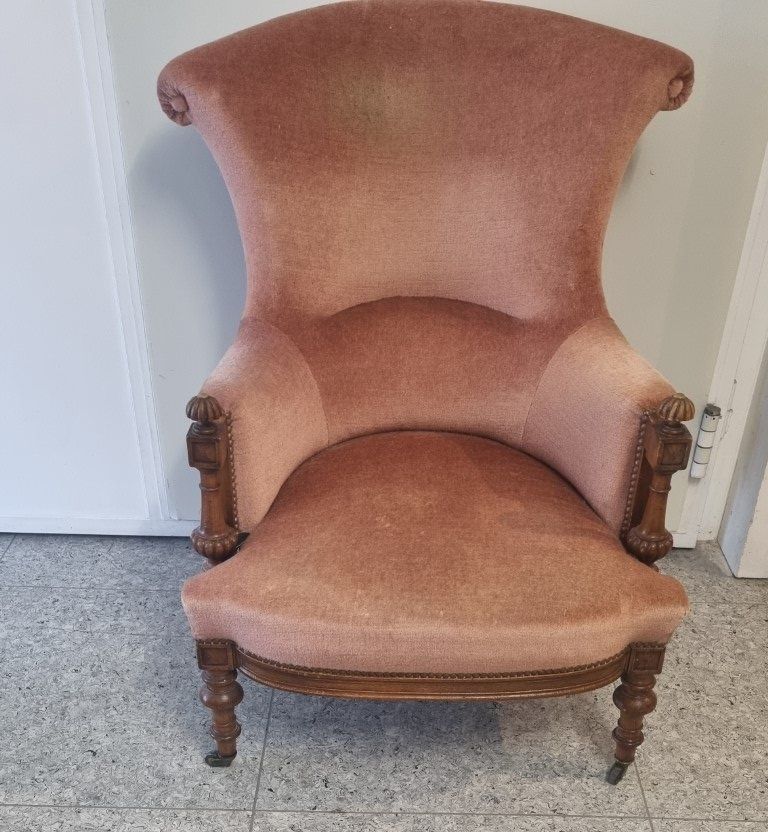 Sessel: Sehr bequemer Sessel Polstersessel. – Gebraucht aus Flums von Flumsantik