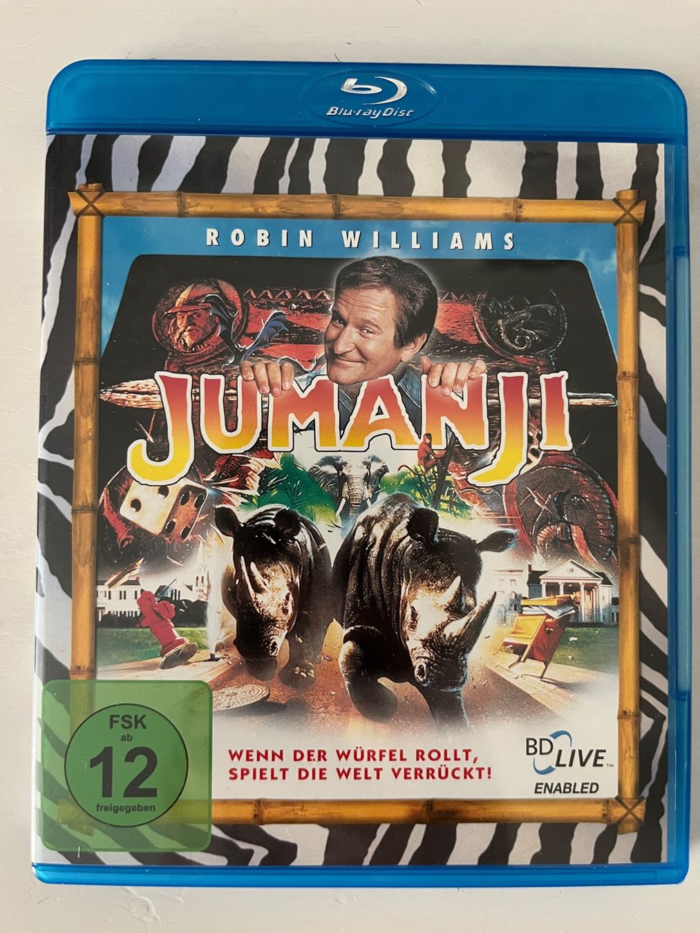 Tutti i DVDs: Jumanji Blu-ray – Nuovo (secondo la descrizione) da Sierre venduto da black.box