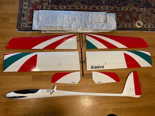 Modellismo RC: Planeur Krasivo de Topmodel 3480mm – Usato da Genève venduto da headlight 7