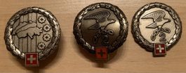 3 Beretembleme der CH Armee