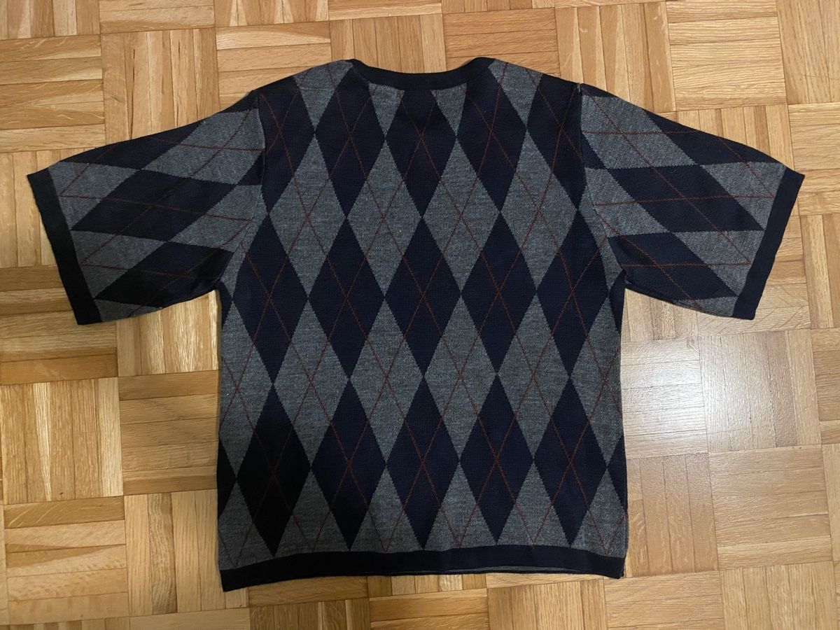 Maglioni & Felpe: Jacqueline de Yong Argyle-Pullover kurzarm, XS, neu – Nuovo (secondo la descrizione) da Zürich venduto da Mariaov 1