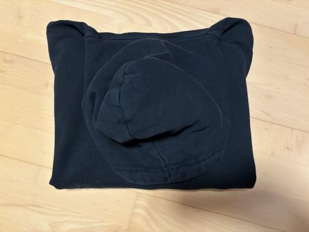 Schwarzer Pullover 38