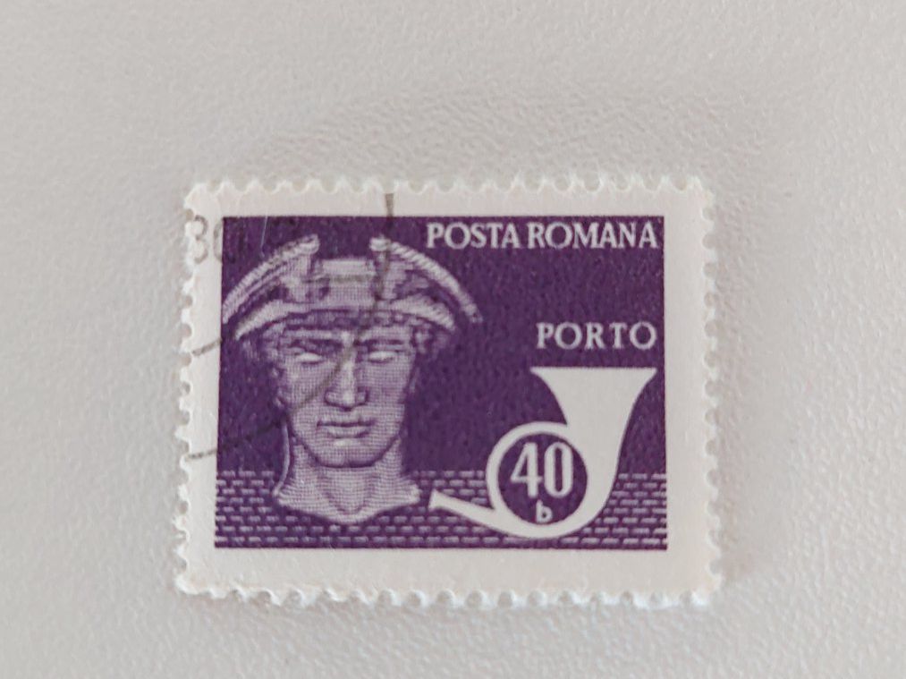 Tutti i francobolli: Briefmarke: Posta Romana, Porto 40b – Usato da Erlinsbach venduto da pfunky