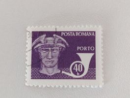 Briefmarke: Posta Romana, Porto 40b