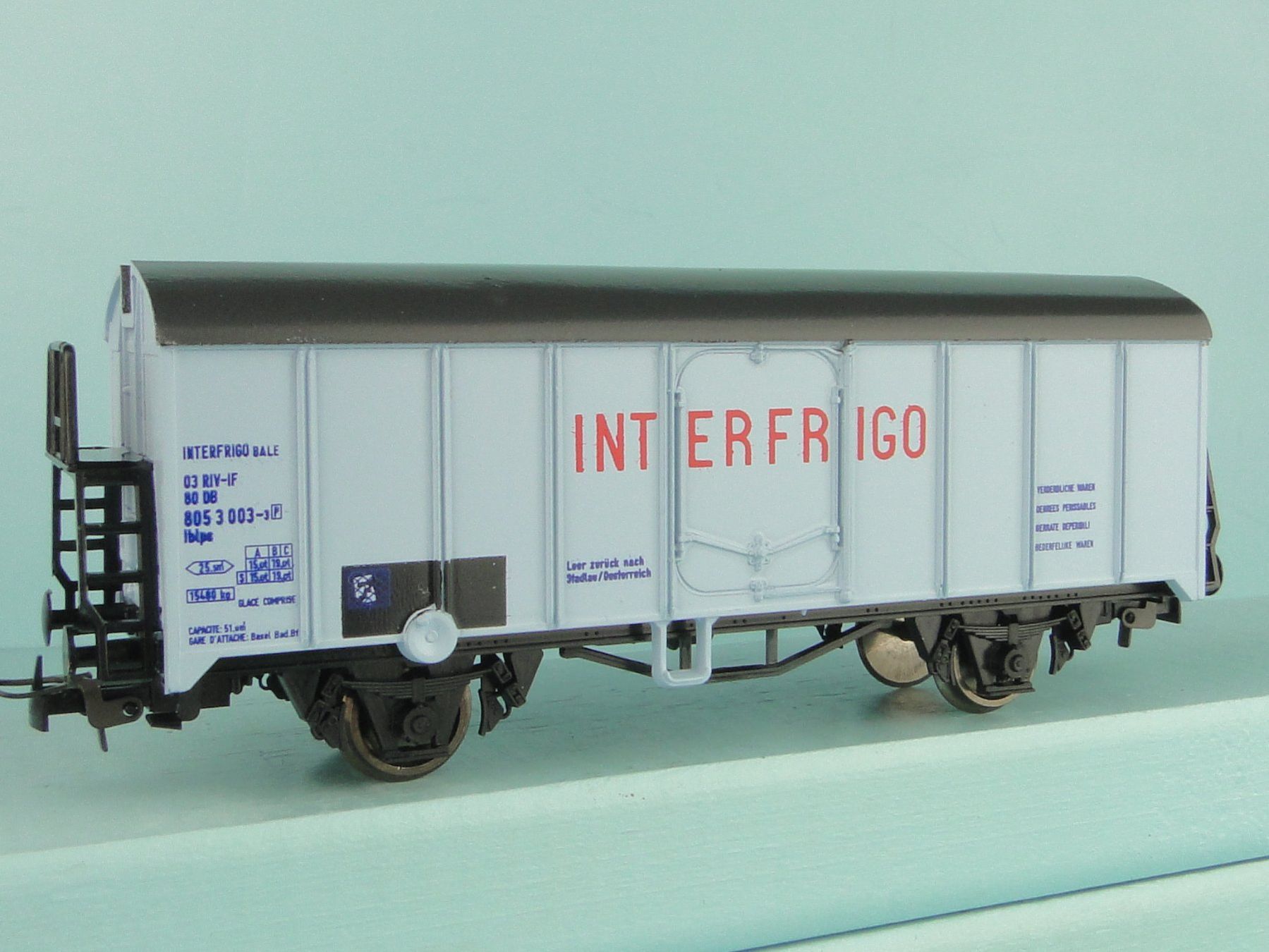 Liliput Modellini di ferrovie: Liliput 221 03 DB Interfrigo – Usato da Bülach venduto da cann11 5