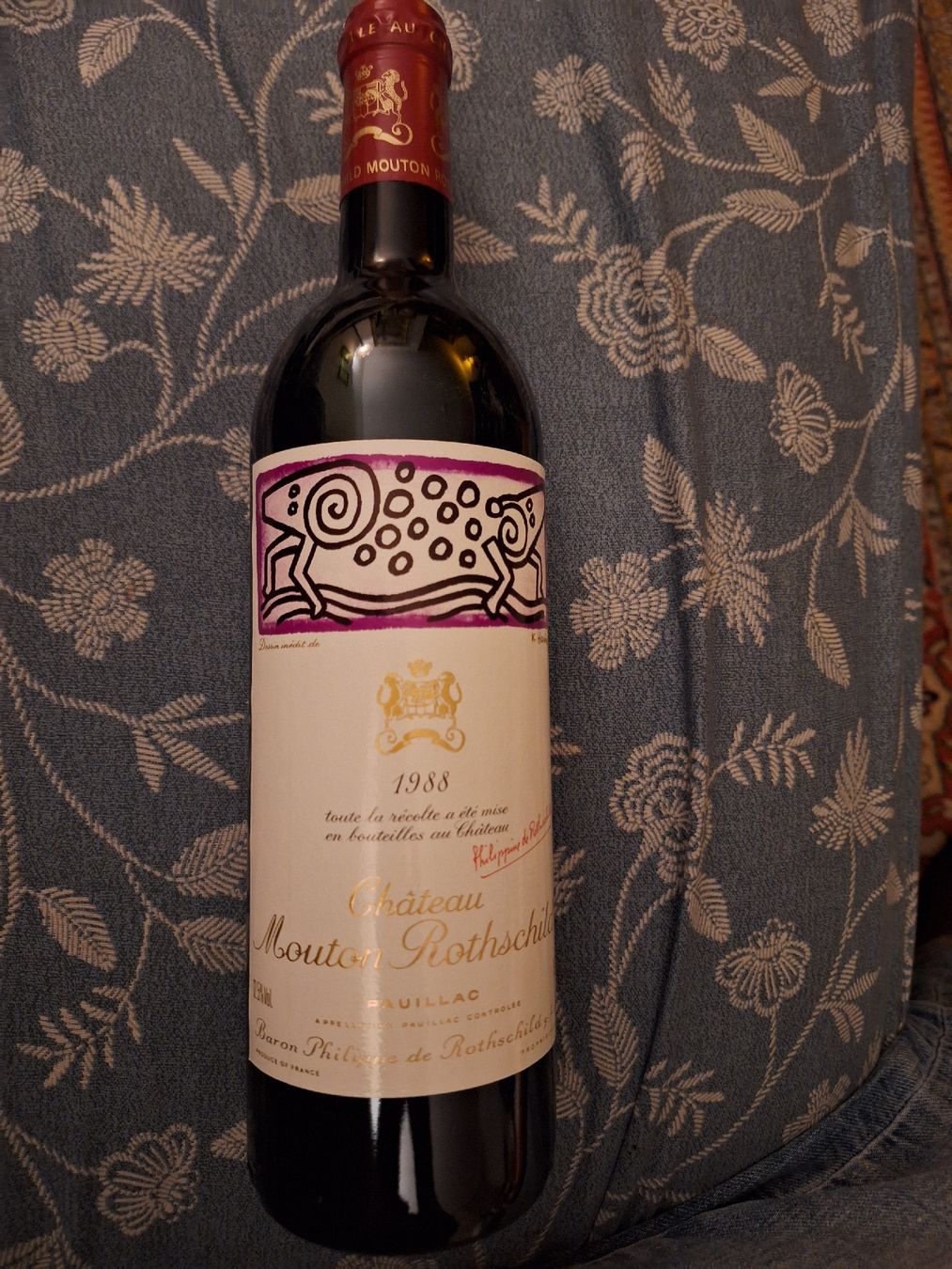 Mouton Rothschild Vino: Château Mouton Rothschild 1988 – Nuovo (secondo la descrizione) da Killwangen venduto da galerie16