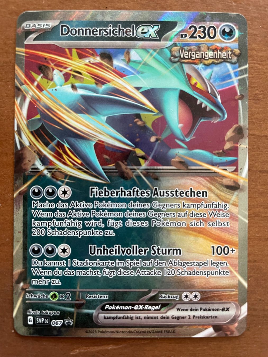 Pokémon Carte collezionabili: Pokemon Donnersichel eX (Versand gratis) – Nuovo (secondo la descrizione) da Chur venduto da Angerson