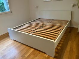 IKEA ASKVOLL Doppelbett 160×200 cm inkl. Lattenrost