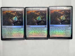 Mishra‘s Research Desk 3x Foil