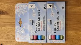 Kreul Kreidemarker-Set für Fenster, 2 Packungen, Neu!