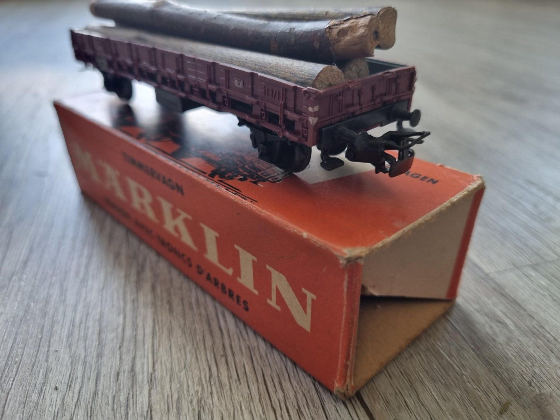 Märklin Modellini di ferrovie: Märklin H0, div. Wagen. – Usato da Obergösgen venduto da Rippi 8