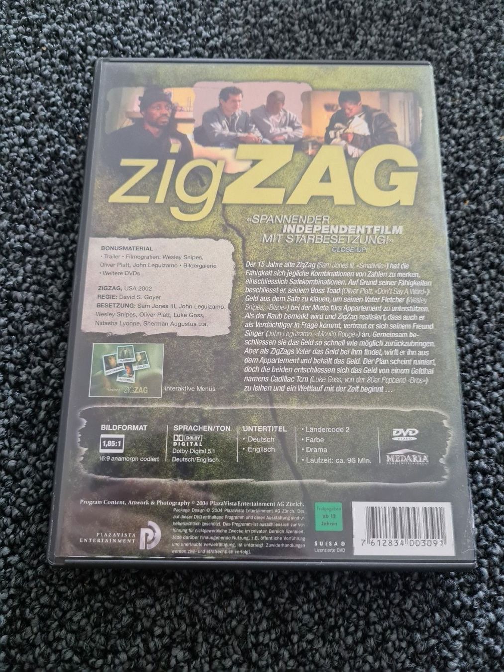 Tutti i DVDs: ZIG ZAG (7805) – Usato da Ruswil venduto da Ruck.Zuck. 1