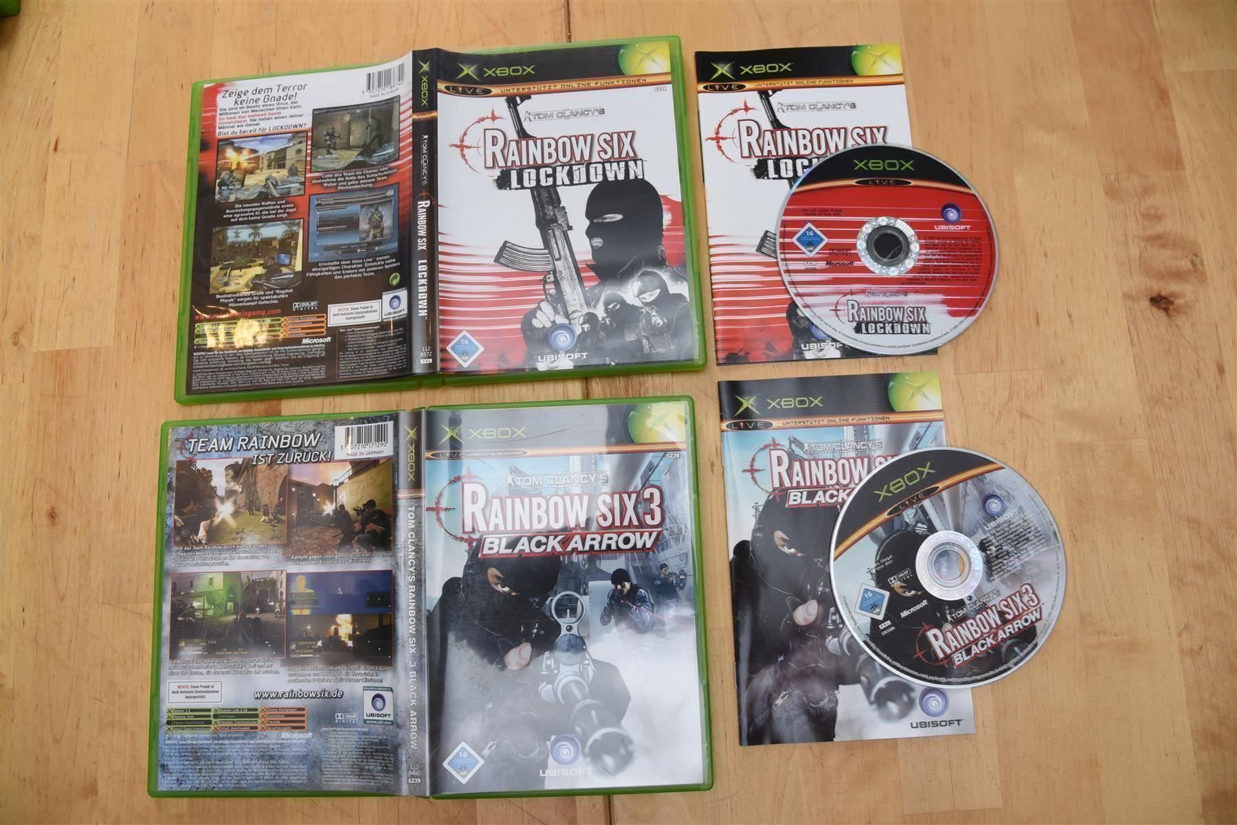 Spiele: Rainbow Six Lockdown + Rainbow Six Black – Gebraucht aus Frenkendorf von gelbeZinnie
