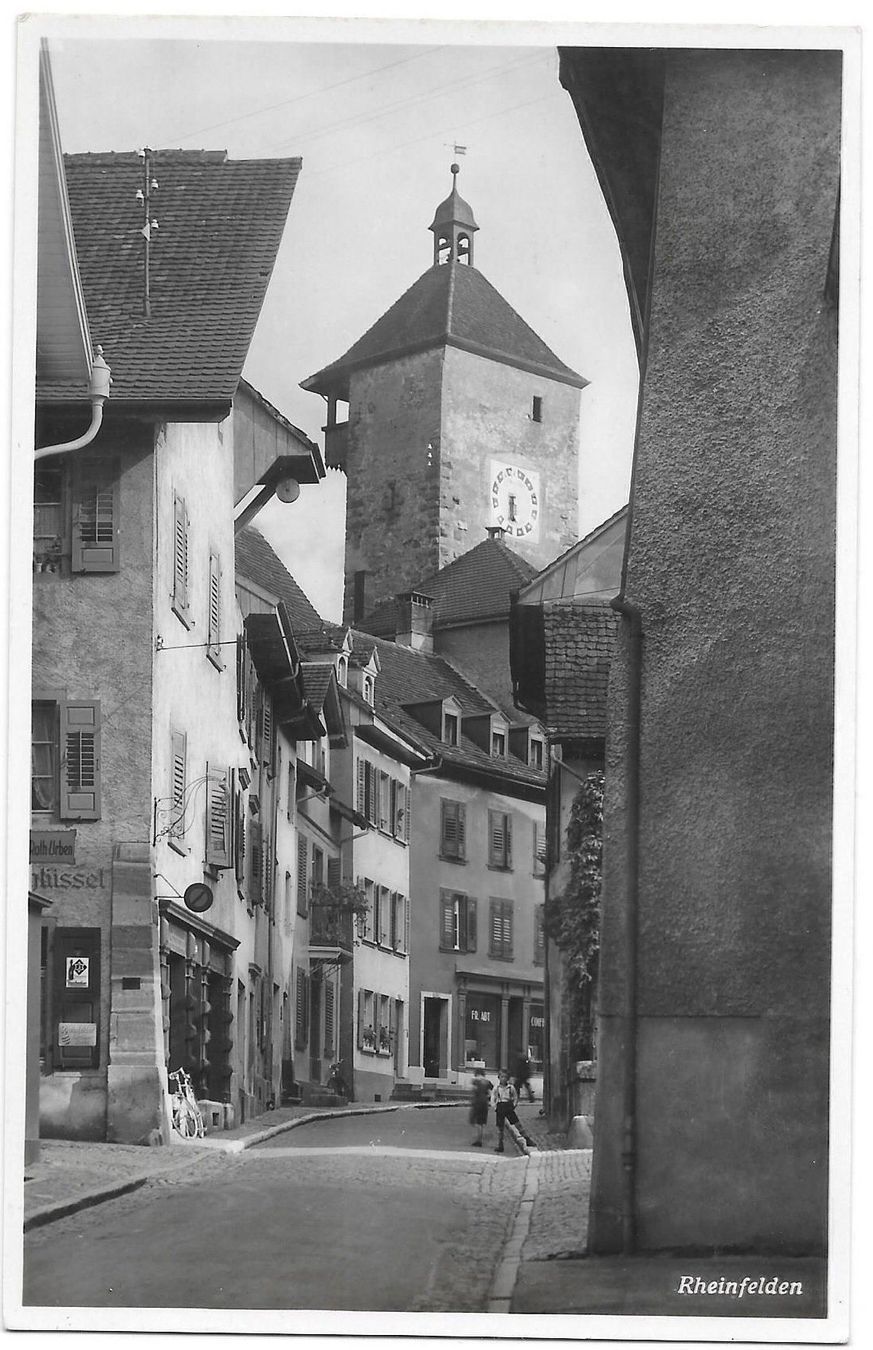 Cartoline postali: Rheinfelden Strassenpartie – Usato da Olten venduto da clotaldi