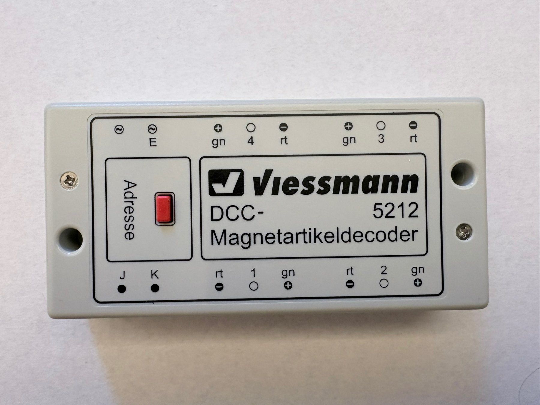 Viessmann Modellini di ferrovie: Viessmann 5212, decoder DCC, nuovo. – Nuovo e nell'imballaggio originale da Chiasso venduto da Lorenzo59