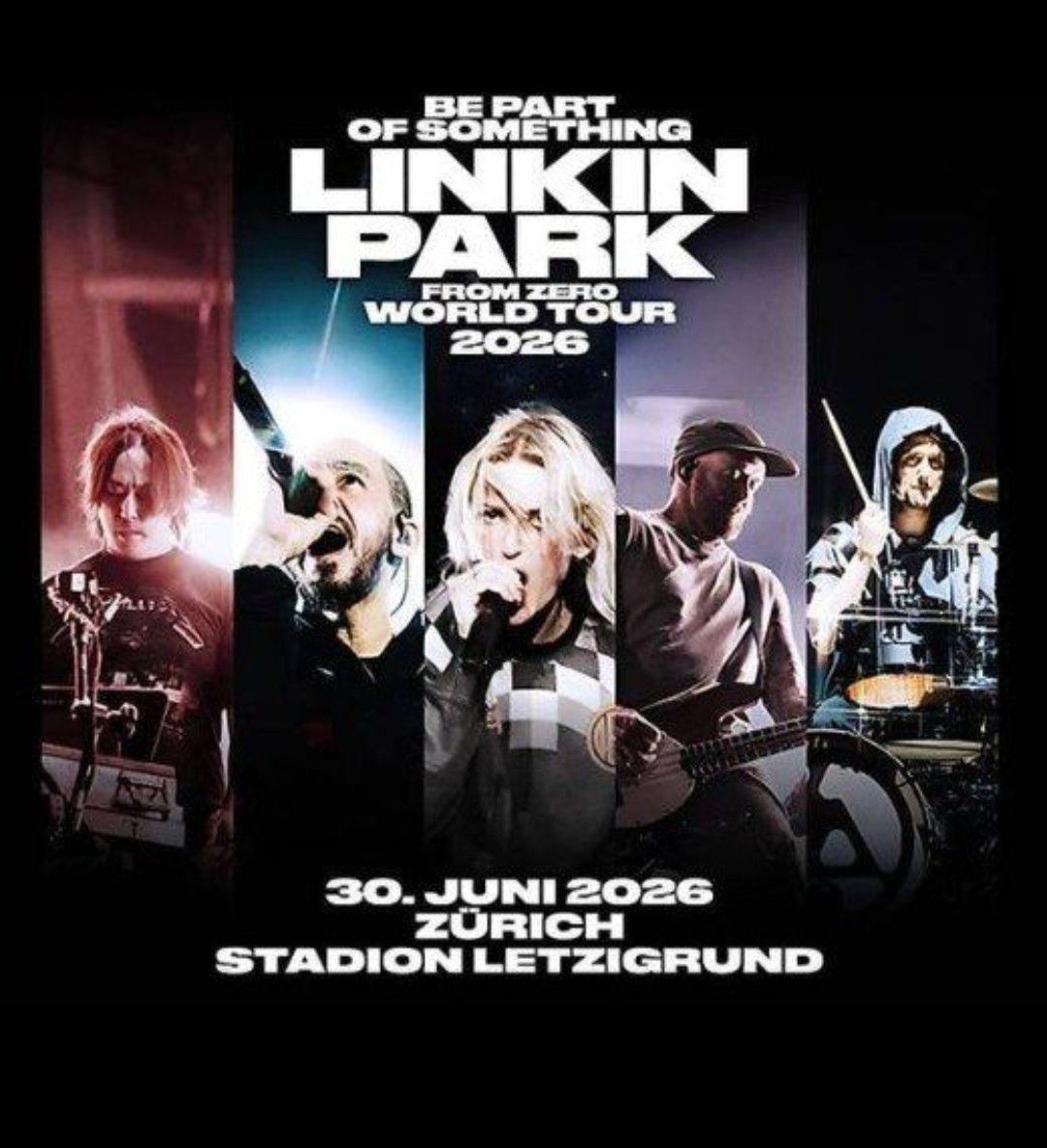 Biglietti: 1x Linkin Park Ticket 2026 – Nuovo e nell'imballaggio originale da Bern venduto da _Schneeberger_