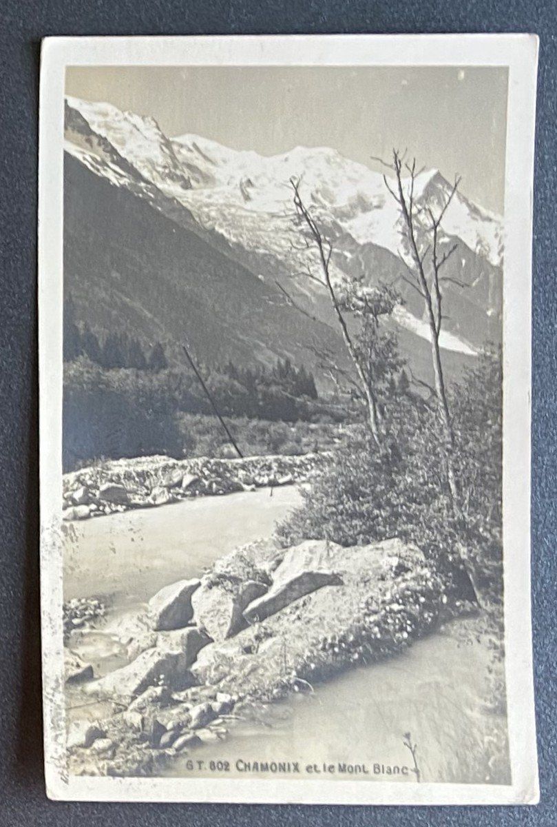 Cartoline postali: AK Chamonix et le Mont Blanc – Usato da Böckten venduto da Hansi36