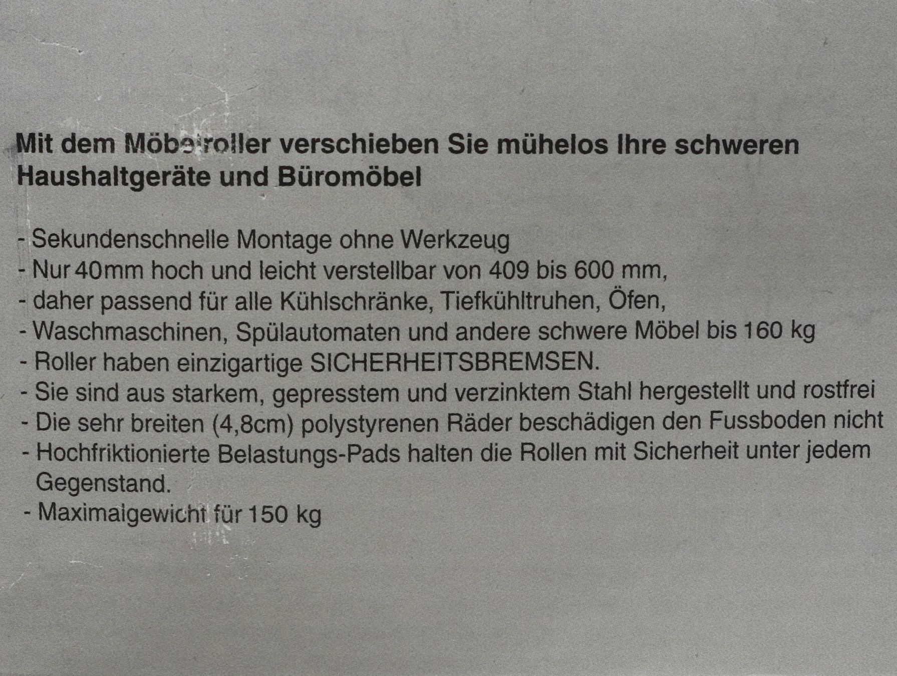 Scaffali: METALL Möbelrollschienen – Usato da Steinen venduto da Restwert_Steinen 8