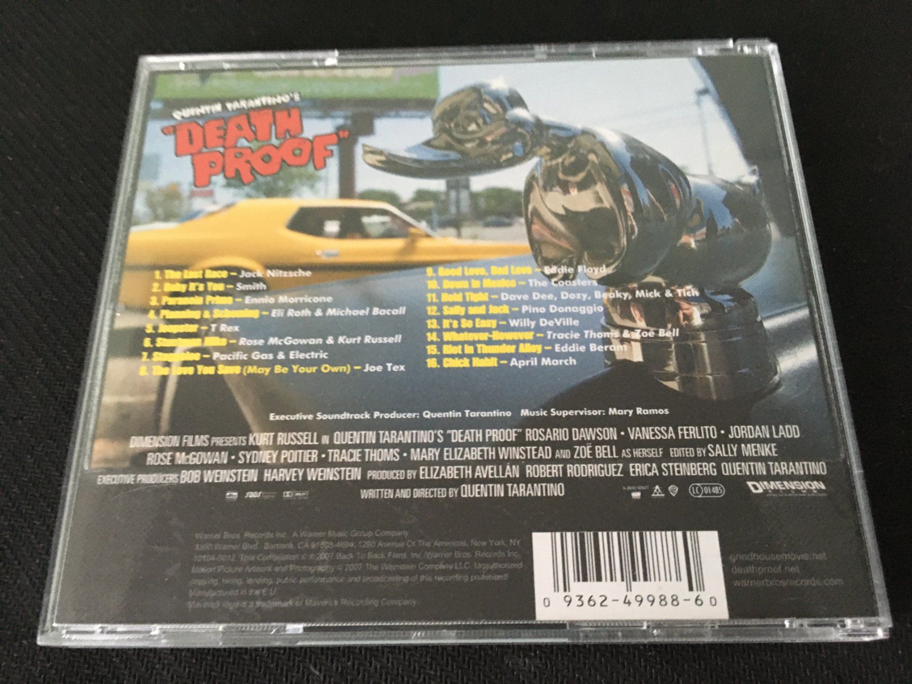 CD: Quentin Tarantino's - Death Proof -CD- – Usato da St.Gallen venduto da MedienJoe 2