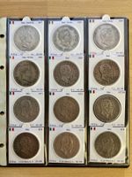 Italien 5 Lire Sammlung von 1847 bis 1877 ,   ( 15 Stk. )