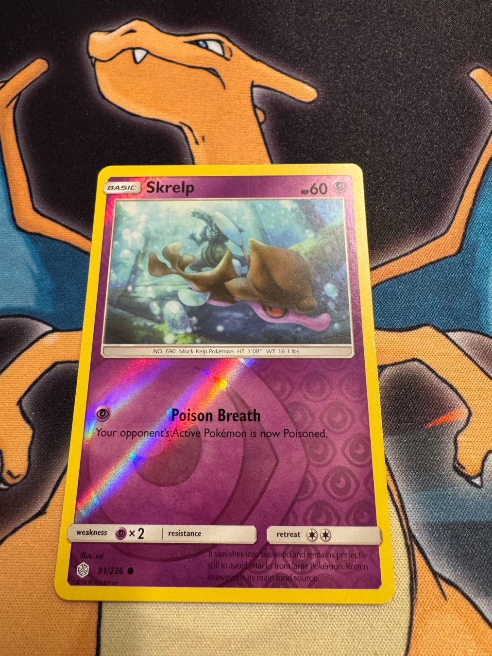 Pokémon Cartes à collectionner: Skrelp (CEC 91) - Reverse Holo - Cosmic Eclipse – Neuf (Voir description) à Bülach par Pfrenzel