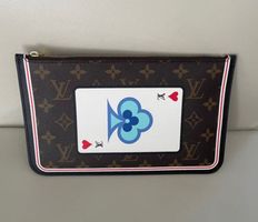 ♣❤️♠ Louis Vuitton Neverfull Pochette Game On MNG Canvas