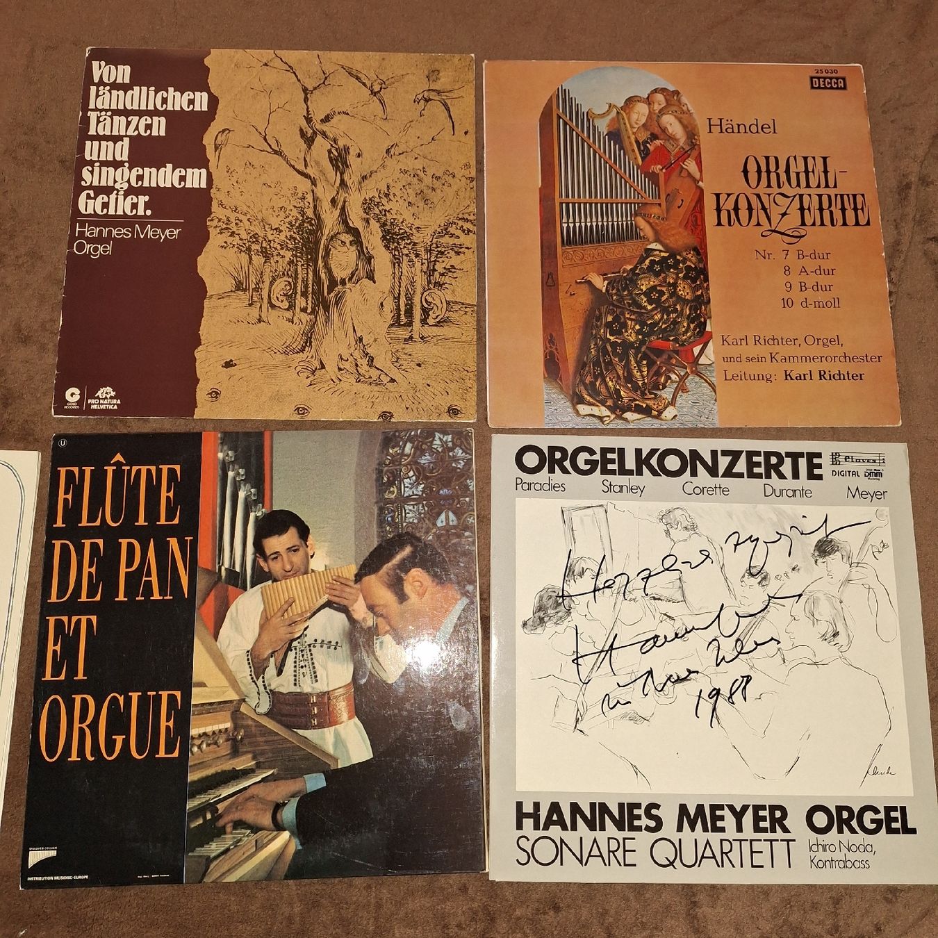 Dischi in vinile: Schallplatten, Orgelmusik  – Usato da Winterthur venduto da Goldpipau 1