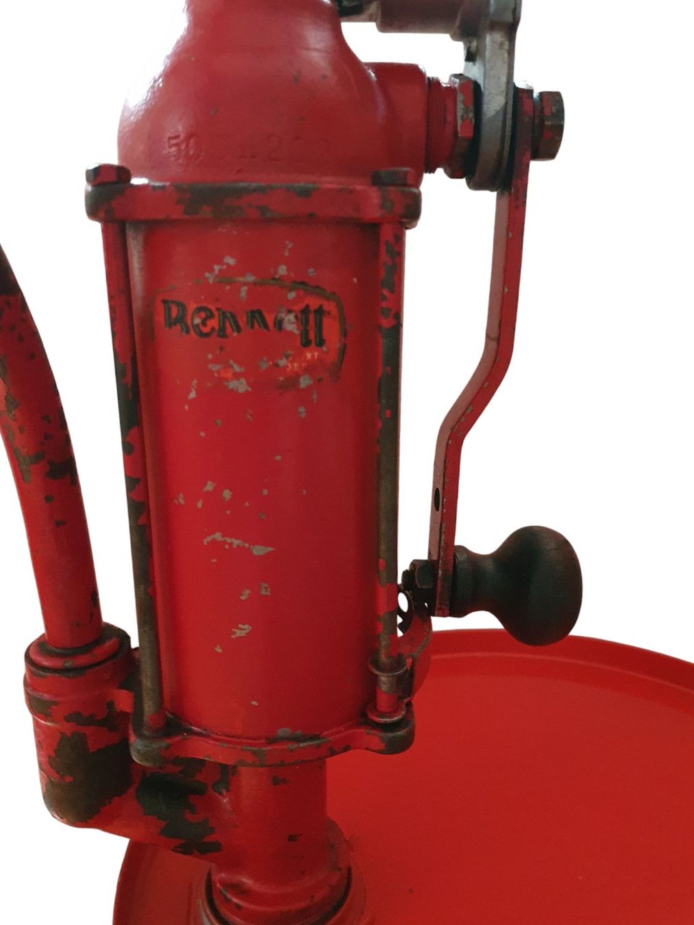 Accessori: Oelfass mit alter Handpumpe – Usato da Rickenbach b. Wil venduto da klassikmarkt.ch 2