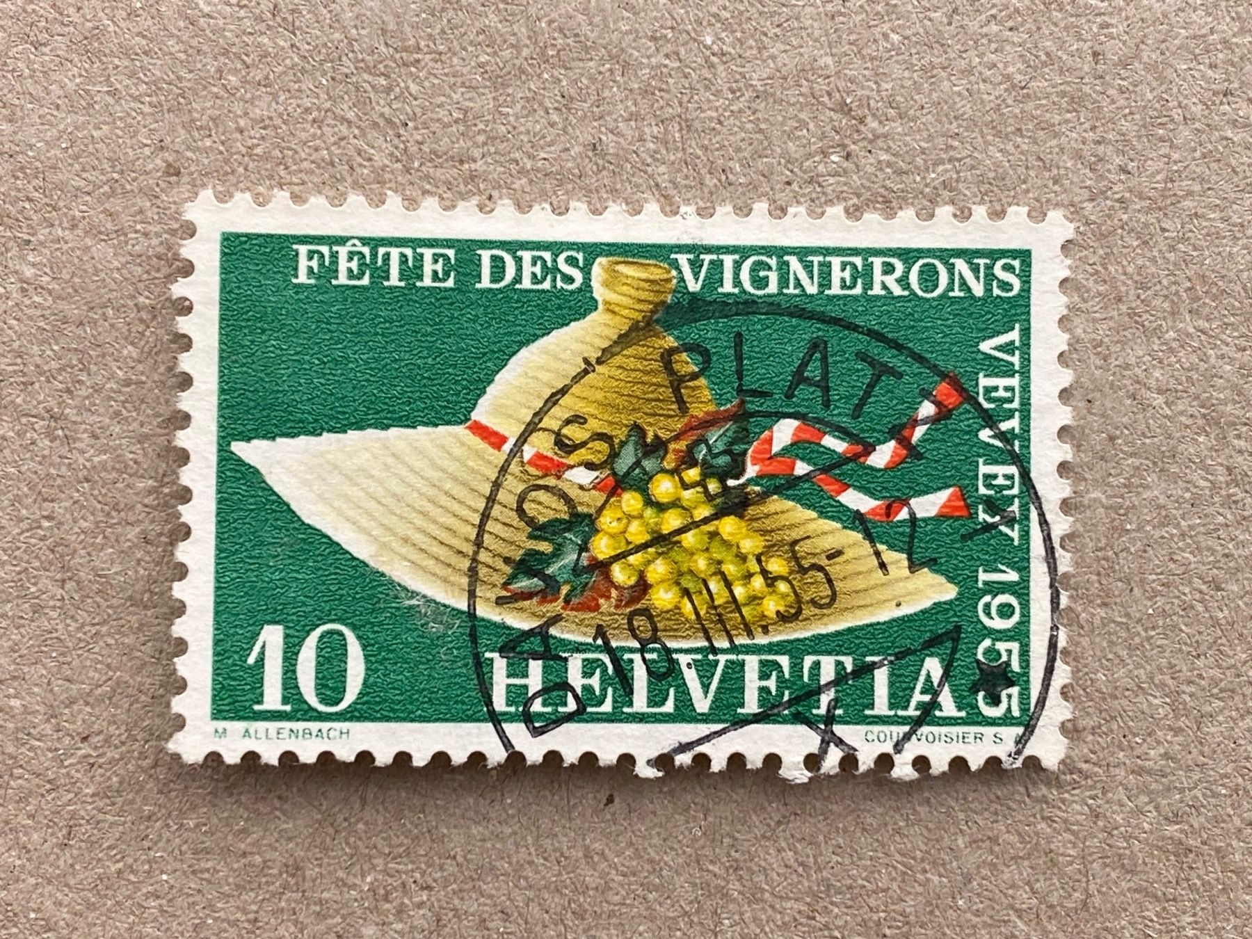 Alle Briefmarken: 321, Davos – Gebraucht aus Aarau von hilde47