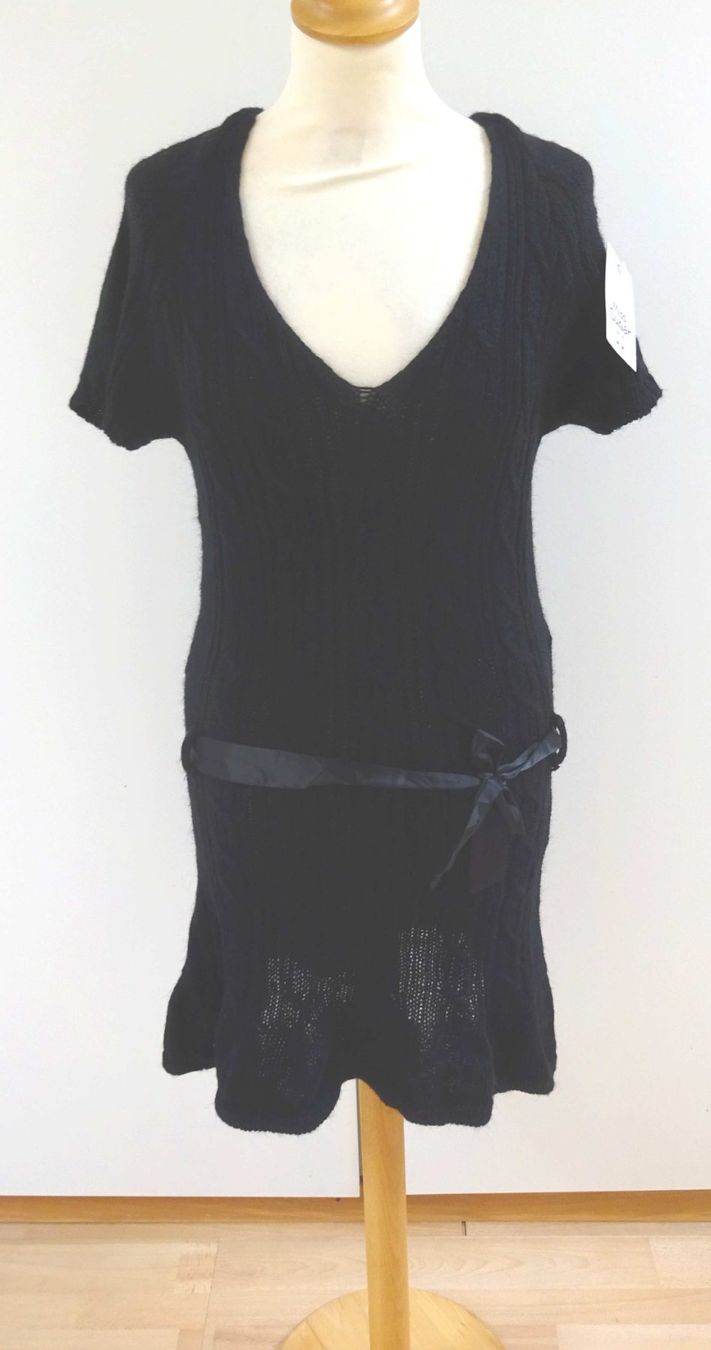 Vestiti: Neues Strick Kleid - schwarz - Grösse S/M – Nuovo e nell'imballaggio originale da Zofingen venduto da Justizia_01