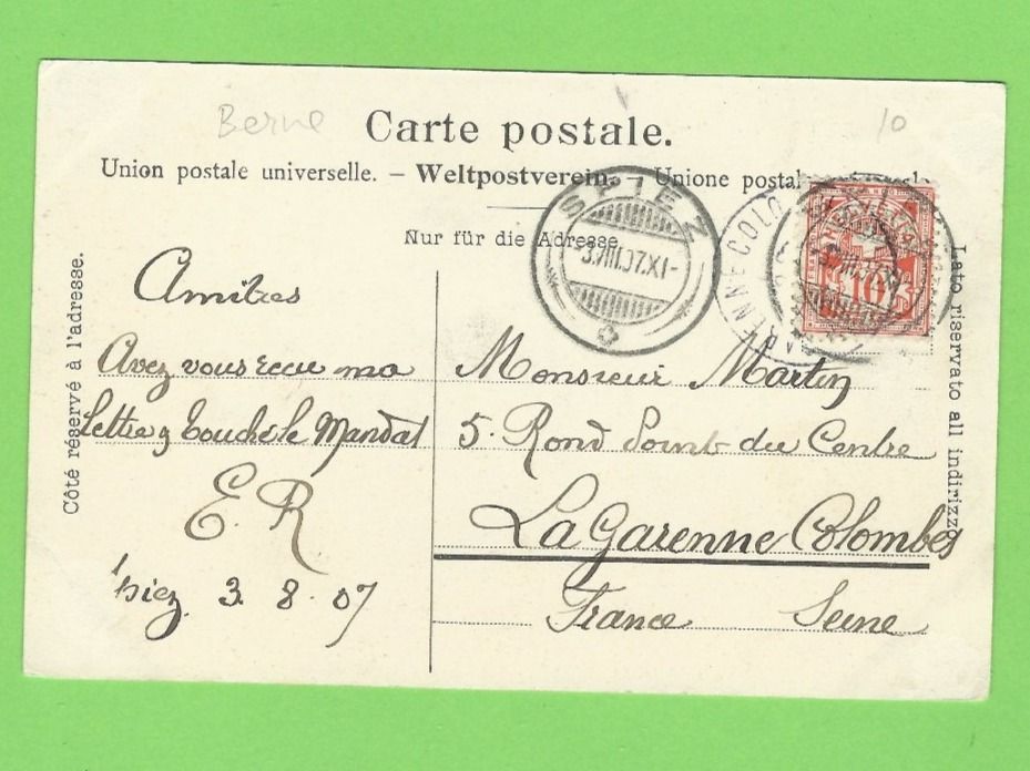 Cartoline postali: Spiez – Usato da Zürich venduto da t24_de 1