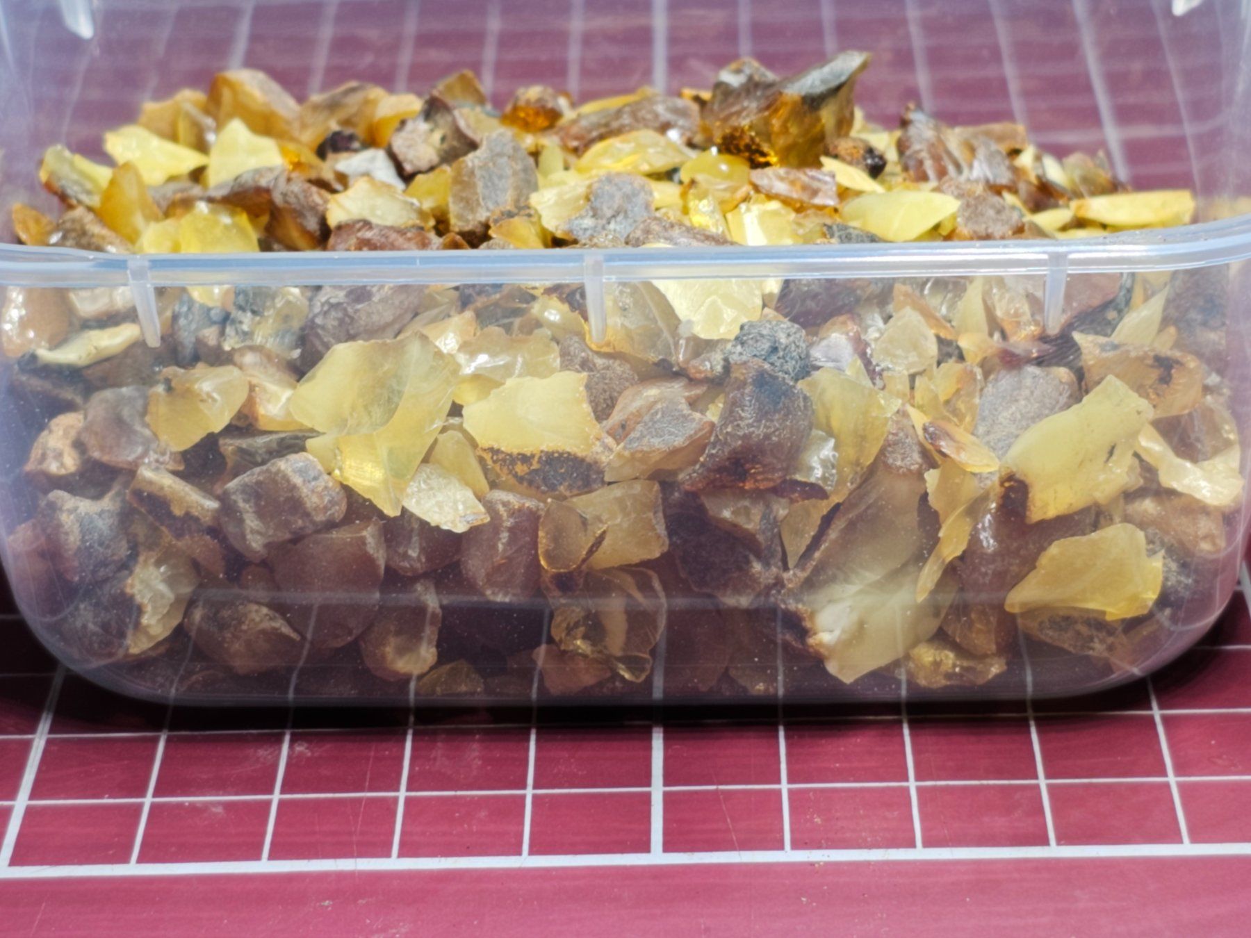 Minerali & Pietre curative: 100gr Rohbernstein hell lot baltisch Bernstein butterscotch – Nuovo (secondo la descrizione) da Riedt b. Erlen venduto da Gottestraene 8