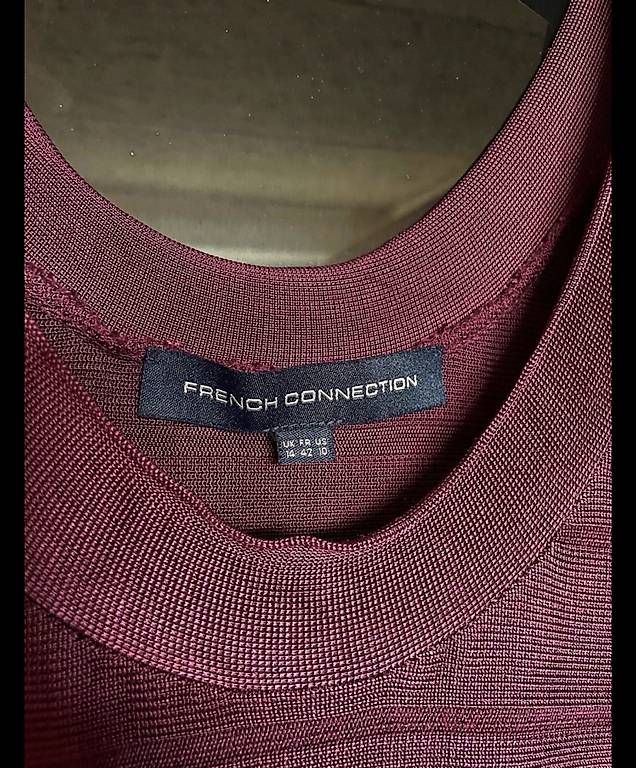 Vestiti: Kleid weinrot von French Connection – Usato da Luzern venduto da Fledermaus82 1