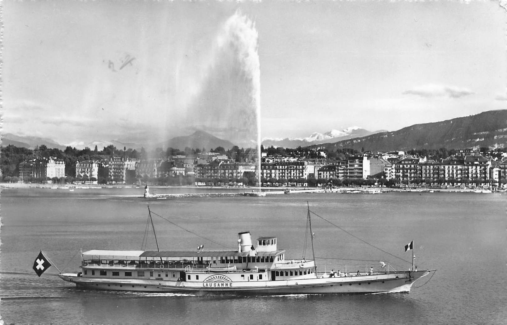 Cartoline postali: Geneve Schiff Boot Battello – Usato da Biasca venduto da Blenio71