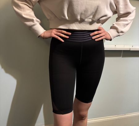 Women's Sports Shorts, Black, Size S, Breathable Fabric