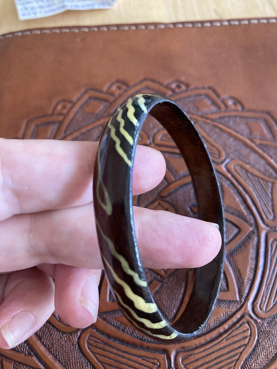 Bracciali & Braccialetti: Afrikanischer Holzarmreif – Usato da Baden venduto da Garofalo90 1