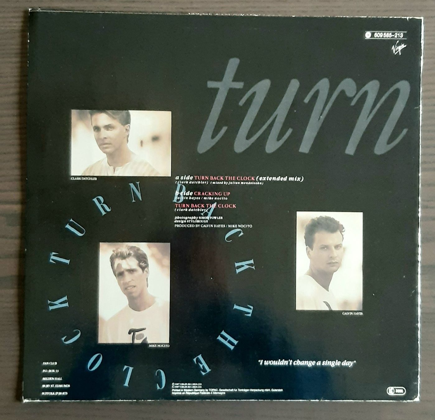 Dischi in vinile: Johnny Hates Jazz - Turn Back The Clock – Usato da Birmensdorf ZH venduto da crabalocker67 1
