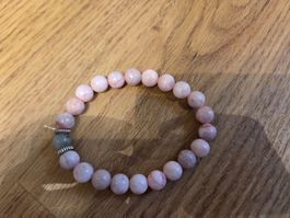 Rosa Armband Mondstein, Modeschmuck