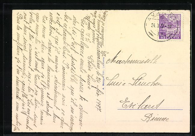 Cartes postales: Chailly s /Lausanne, Eben-Hezer III., Pe – D'occasion à Berlin par bartko-reher 1